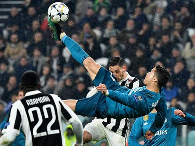 Bàn thắng đẹp nhất Cúp C1: Ronaldo “ngả bàn đèn” thua SAO vô danh hạ Barca