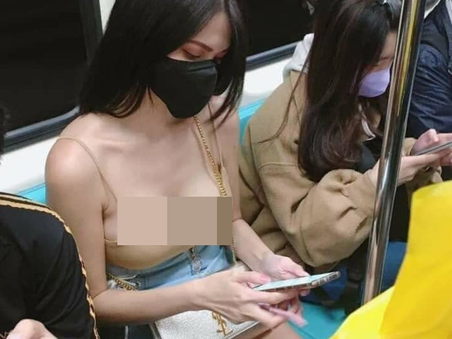 Phái đẹp Trung Quốc mặc hớ hênh trên tàu điện ngầm tăng nguy cơ bị quấy rối