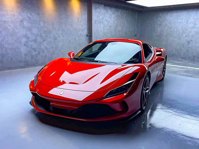 Doanh nhân Quốc Cường tậu thêm siêu xe Ferrari F8 Tributo
