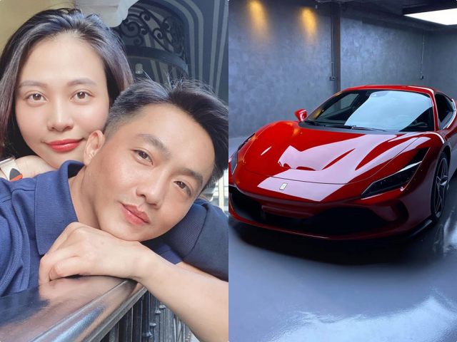 Vợ Cường Đô La chịu chơi mua 2 siêu xe tặng chồng khiến ai cũng ”choáng”