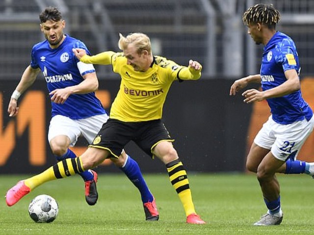 Trực tiếp bóng đá Dortmund - Schalke 04: Vỡ òa Haaland lập công