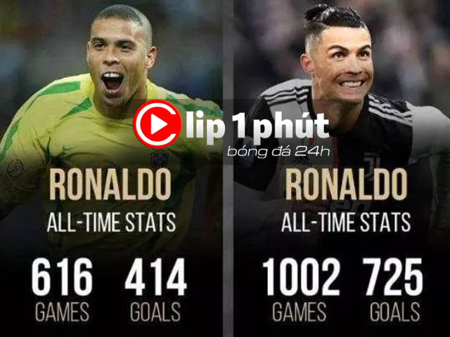 Tranh cãi huyền thoại thích Ronaldo ”béo” hay CR7 hơn? (Clip 1 phút Bóng đá 24H)