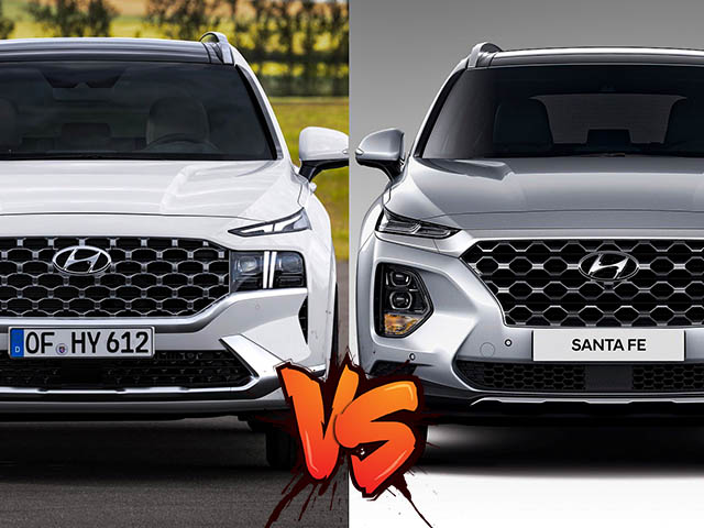 So sánh Hyundai SantaFe thế hệ trước sau và những thay đổi đáng giá