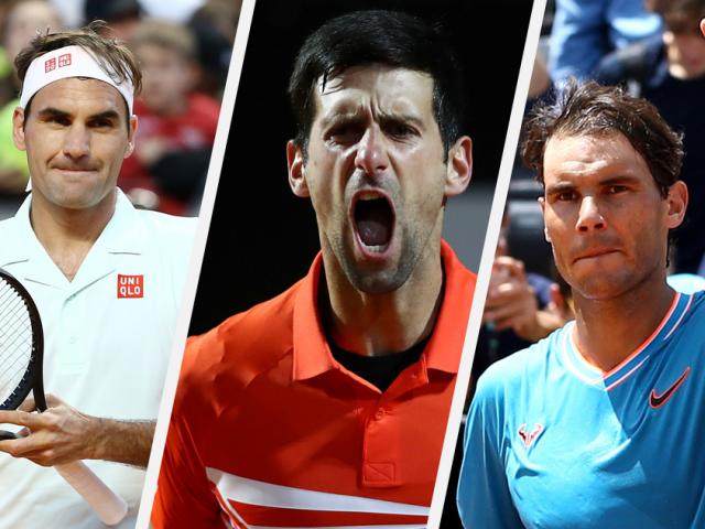 Federer, Nadal, Djokovic thống trị tennis: Siêu HLV phát cáu, mơ hạ bệ bộ 3