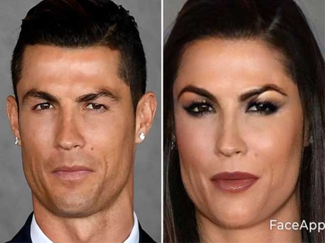 Cộng đồng mạng điên đảo vì Faceapp: Messi, Ronaldo phiên bản nữ ra sao?