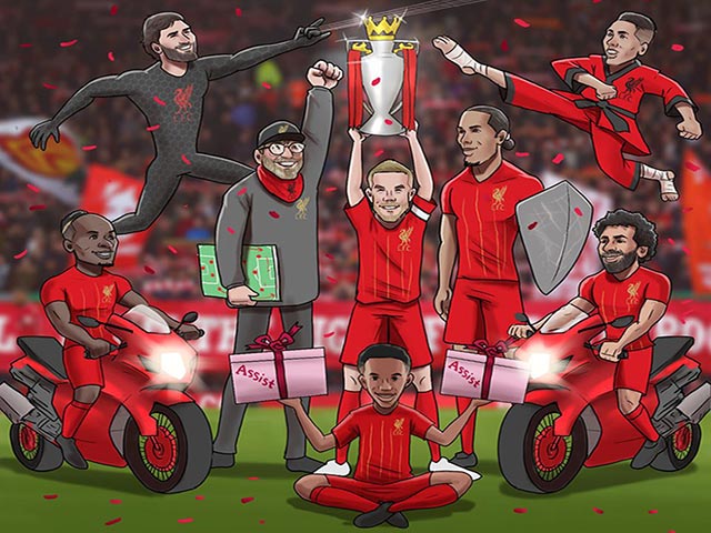 Ảnh chế: Liverpool chính thức vô địch ngoại hạng Anh khiến fan MU ”cay đắng”