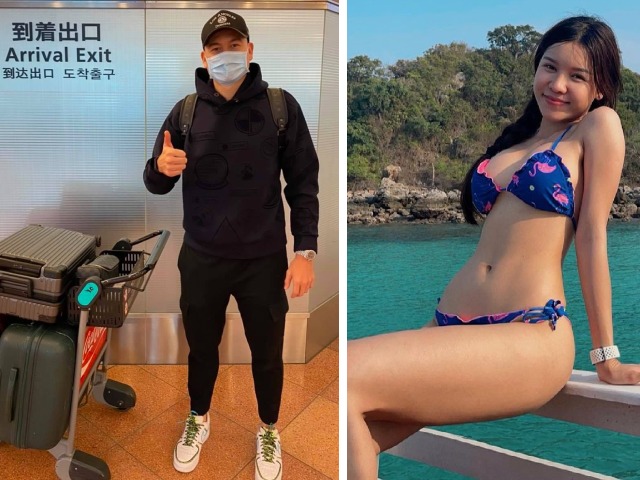 Đặng Văn Lâm tới Nhật Bản chờ  thi đấu J-League, bạn gái nóng bỏng động viên