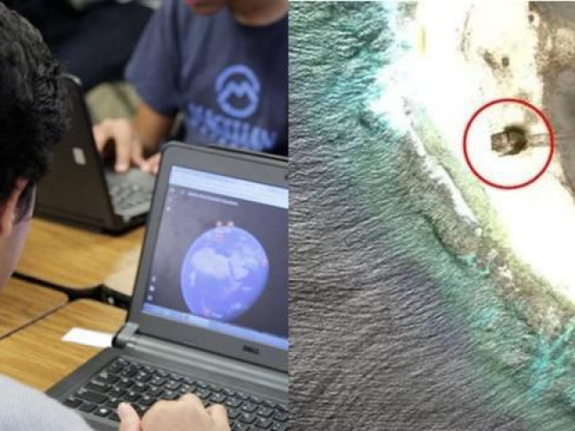 Xem Google Earth, một người thấy “vật thể lạ” trên hòn đảo xa xôi, tin đó là đĩa bay rơi