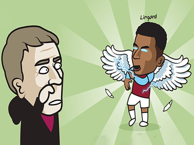 Ảnh chế: ”Lingardinho” tỏa sáng ở West Ham khiến fan MU tiếc nuối