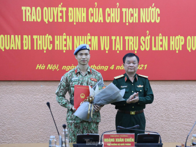 Chủ tịch nước cử sĩ quan Việt Nam thứ ba tới trụ sở Liên hợp quốc