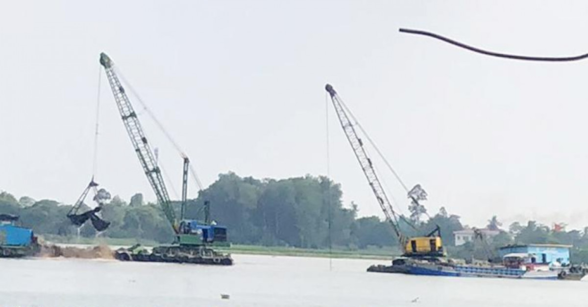 Mỏ cát sông Tiền được bán với giá gần 2.812 tỷ đồng: Giá khởi điểm 7,2 tỷ đồng