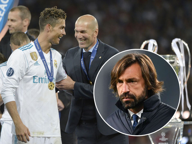 Juventus chiều lòng Ronaldo: ”Trảm” Pirlo, tính đón Zidane mơ vô địch cúp C1