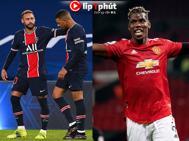 Có Mbappe PSG mơ lên ngôi Cúp C1, Pogba tăng giá chóng mặt nhờ Real Madrid (Clip 1 phút Bóng đá 24H)