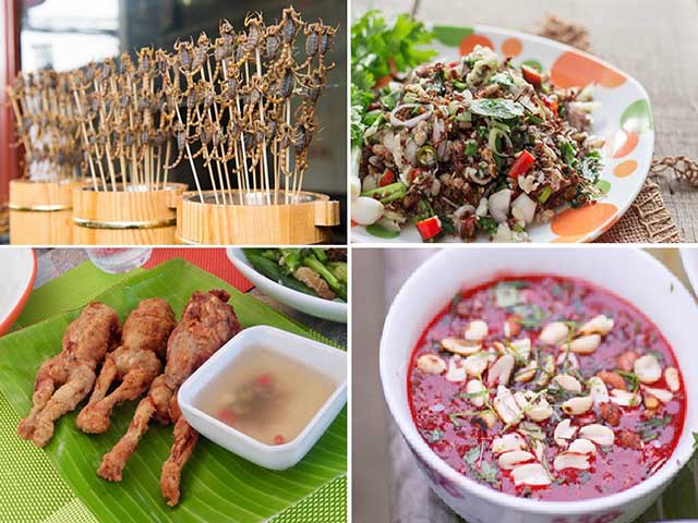 10 món ăn kỳ lạ bạn nhất định phải thử khi đi du lịch Thái Lan