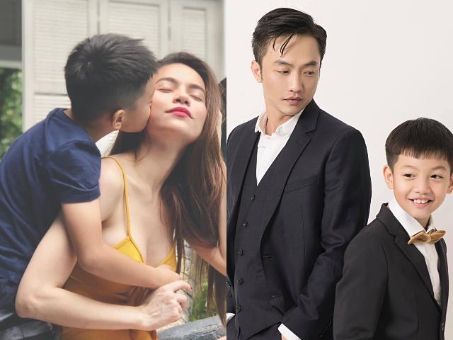 Con trai Hà Hồ làm văn tả bố Cường Đô La khiến ai đọc cũng ngạc nhiên