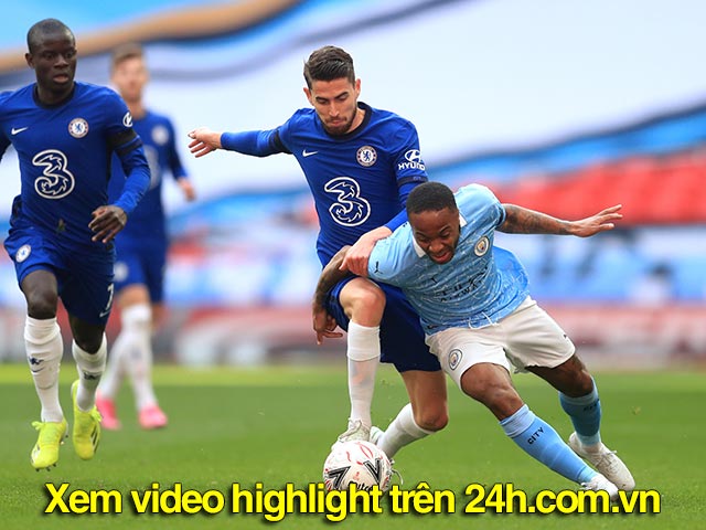 Video Chelsea - Man City: Bước ngoặt pha phản công, vé chung kết xứng đáng