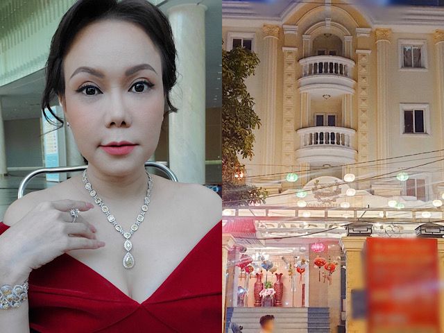 Cơ ngơi “khủng” như cung điện của vợ chồng Việt Hương khiến dân mạng choáng ngợp