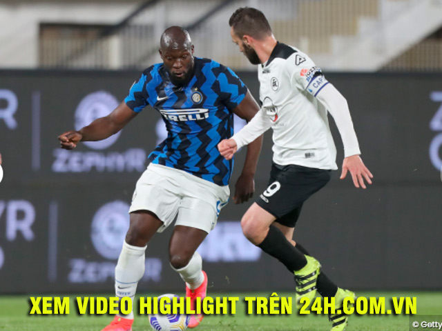 Video Spezia - Inter Milan: Đòn đau đầu trận, Lukaku hóa tội đồ