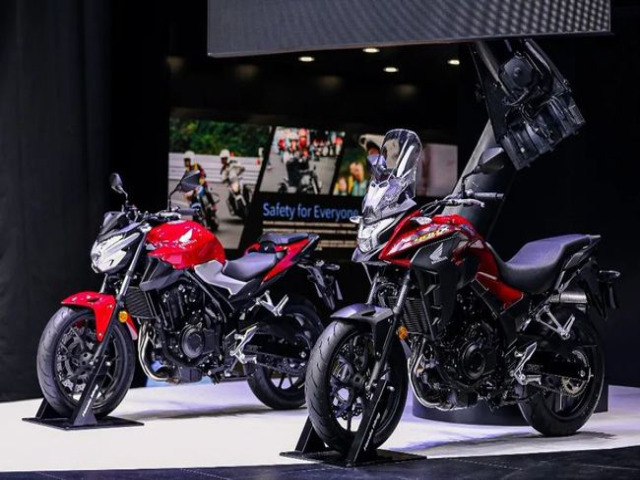 Cận cảnh 2021 Honda CB400F và CB400X mới ra mắt tại Trung Quốc