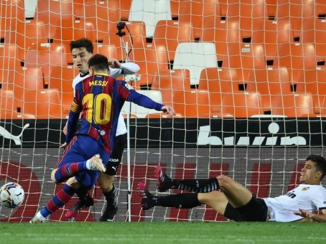 Video Valencia - Barcelona: Kịch bản thót tim, Messi ra tay cứu rỗi