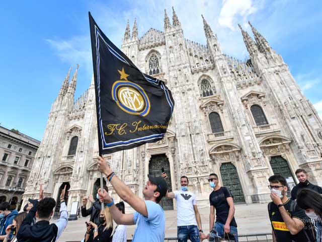 Inter lật đổ Juventus sau 9 năm, triệu fan ăn mừng bất chấp Covid-19