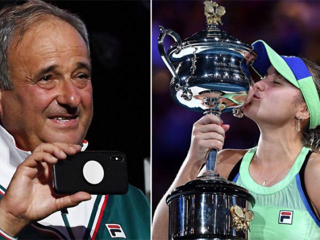Tay vợt nữ vô địch Grand Slam cho HLV là bố mình ”nghỉ hưu”
