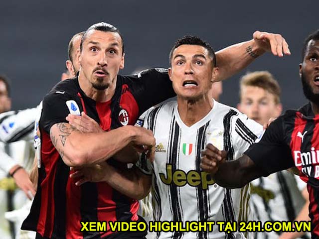 Video Juventus - AC Milan: Ronaldo bất lực, 3 bàn ”đánh sập” giấc mơ