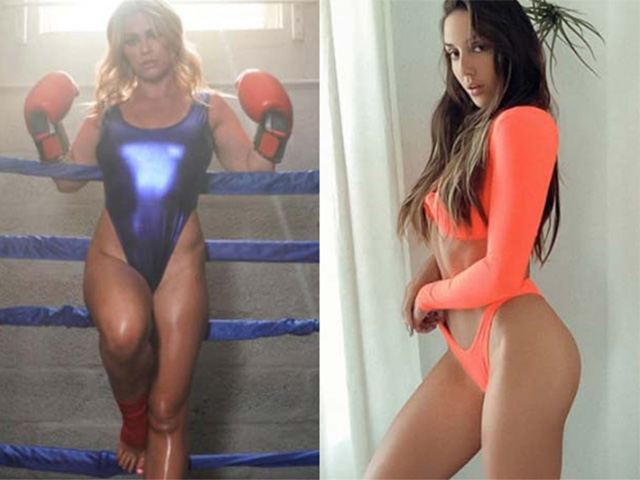 Kiều nữ UFC mặc bikini chơi Boxing, mỹ nữ đô vật diện nội y sặc sỡ