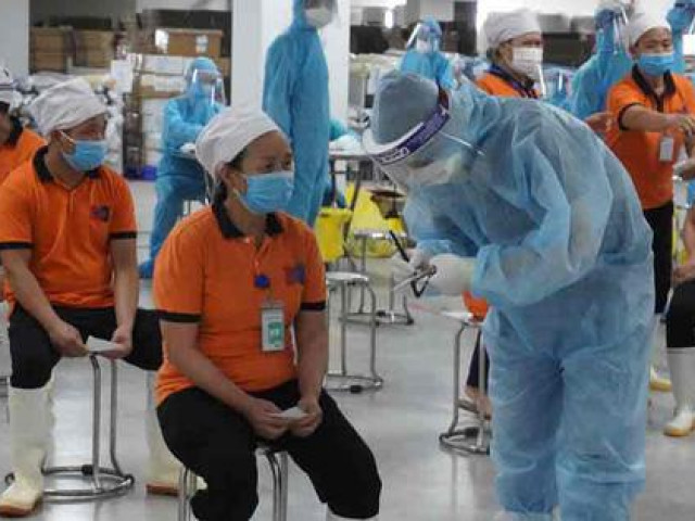 Thêm 79 ca dương tính SARS-CoV-2, xuất hiện ổ dịch mới trong khu công nghiệp ở Bắc Giang