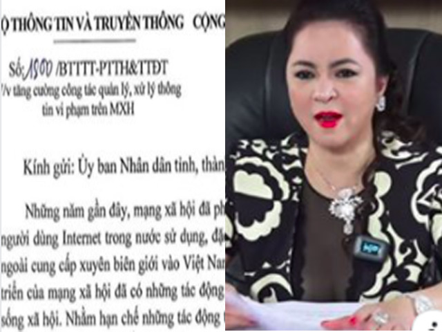 Bà Phương Hằng bất ngờ hủy buổi livestream 29/5, có công văn ”nhắc nhở” của Bộ