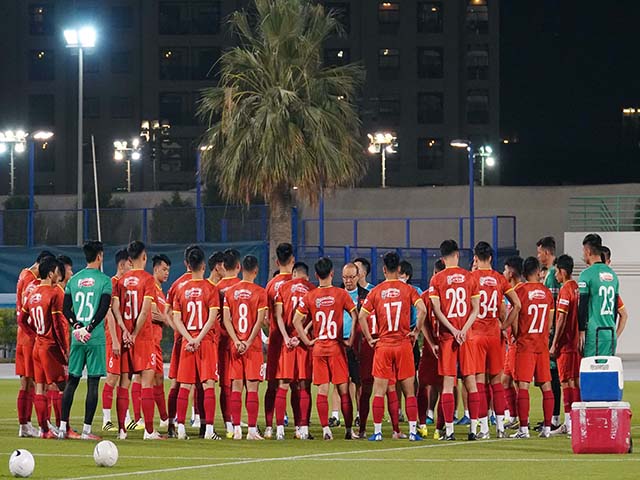 Tuyệt mật thông tin trận đấu giữa ĐT Việt Nam và Jordan ở Dubai đêm 31.5