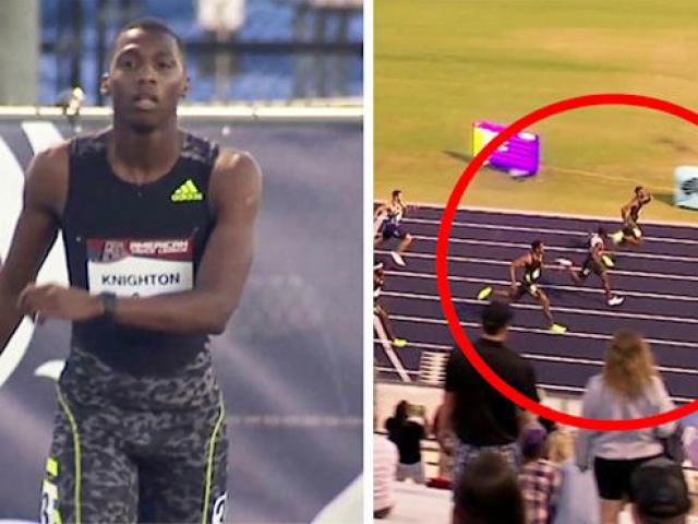 Ngoạn mục điền kinh: Chàng trai 17 tuổi phá kỷ lục Usain Bolt 18 năm trước