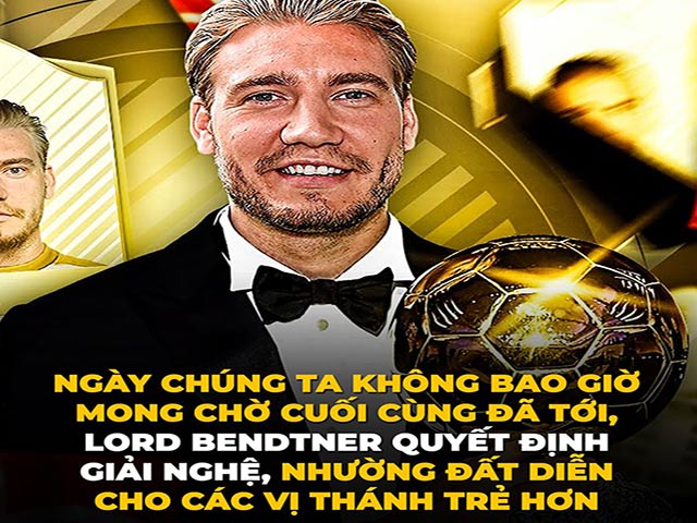 Ảnh chế: Fan bóng đá tiếc nuối khi ”đấng tối cao” Lord Bendtner giải nghệ