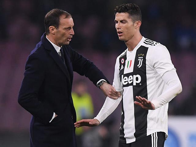 Ronaldo đón tin buồn trước EURO: Bị HLV Allegri ngó lơ, dễ bị Juventus loại