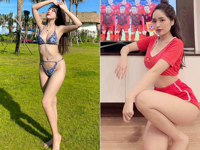 Ngồi nhà xem tuyển Việt Nam thi đấu, nữ CĐV vẫn gây chú ý vì quá xinh
