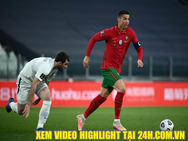 Video Bồ Đào Nha - Israel: Fernandes bùng nổ cú đúp, Ronaldo góp vui đại tiệc