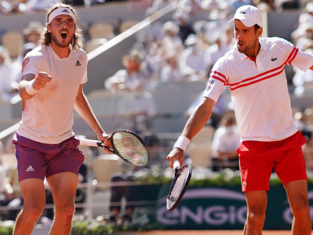 Video tennis Djokovic - Tsitsipas: Siêu phẩm ngược dòng, vỡ òa đăng quang (Roland Garros)