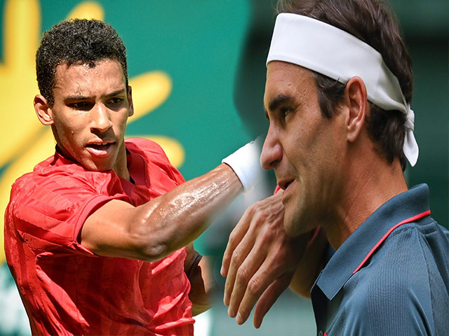 Video tennis Federer - Auger Aliassime: Ngược dòng đẳng cấp, địa chấn bất ngờ (Halle Open)