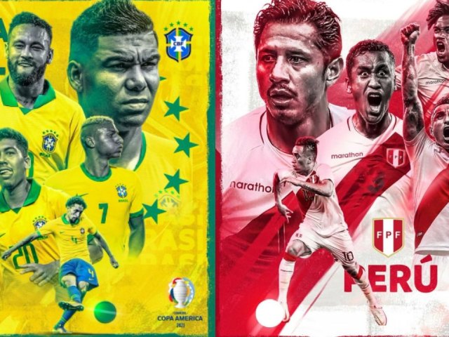 Trực tiếp bóng đá Brazil - Peru: Neymar đá chính (Copa America)