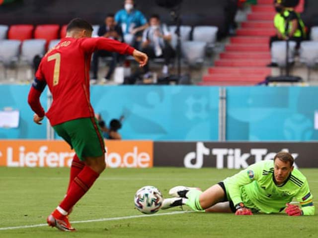 Trực tiếp bóng đá Bồ Đào Nha - Đức: Ronaldo mở tỷ số từ pha phản công (EURO)