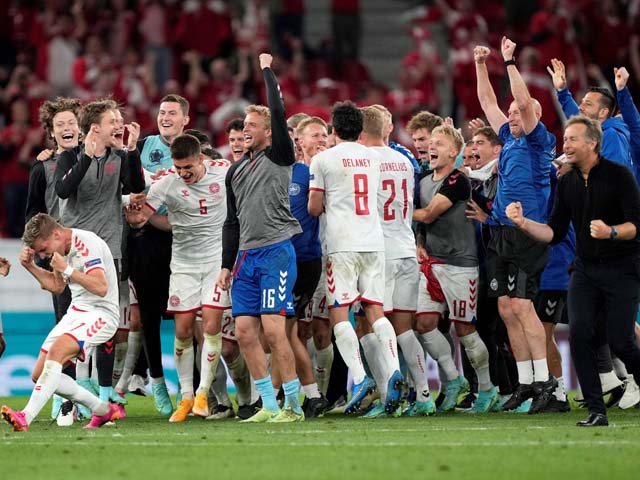 Bảng xếp hạng EURO: Vỡ òa Đan Mạch lách khe cửa hẹp, cùng Bỉ - Hà Lan đi tiếp