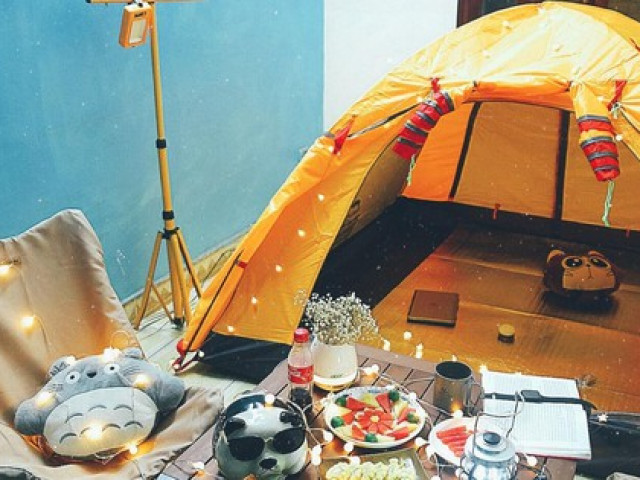 Ở nhà vẫn ”chill”: Cắm trại ngay trong căn nhà của mình, tại sao không nhỉ?