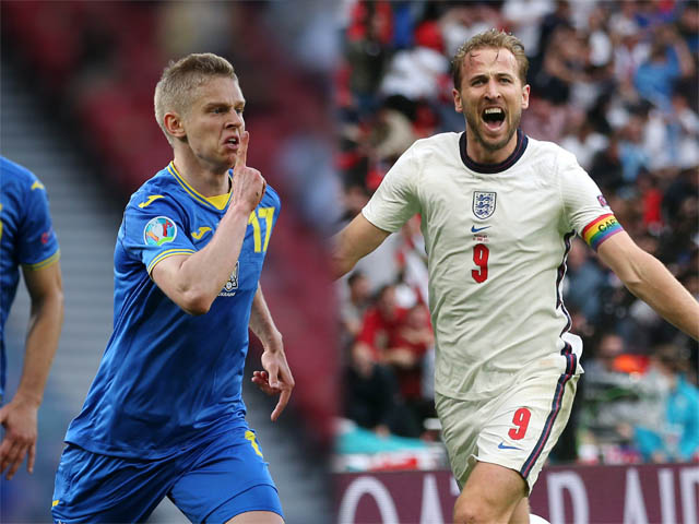 8 anh hào vào tứ kết EURO 2020: ĐT Anh gặp ”ngựa ô” Ukraine, Bỉ - Italia đại chiến