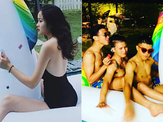 Bạn gái Văn Hậu, Quang Hải U23 khoe ảnh đi nghỉ dưỡng với bạn trai