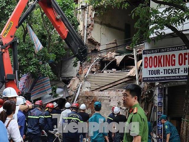 Nhìn lại những vụ sập nhà, biệt thự cổ kinh hoàng ở Hà Nội
