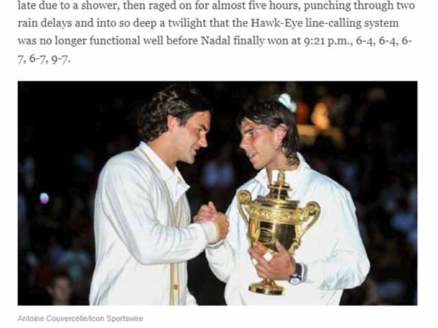 Federer đấu Nadal: Báo quốc tế chờ tái hiện ”siêu kinh điển” 11 năm ở Wimbledon