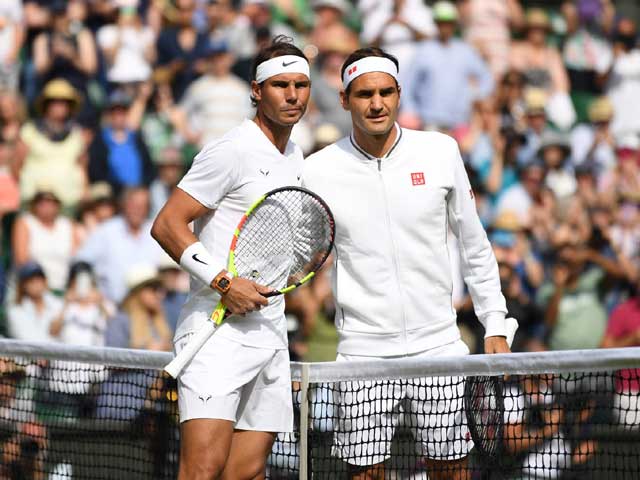 Trực tiếp tennis Federer - Nadal: Ăn miếng trả miếng hấp dẫn (Bán kết Wimbledon)