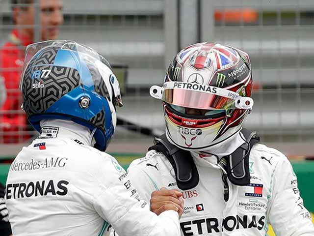 Đua xe F1, phân hạng British GP: Bottas vượt qua Hamilton, xuất sắc giành Pole