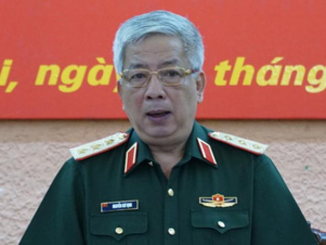 Thượng tướng Nguyễn Chí Vịnh nói về vấn đề Biển Đông