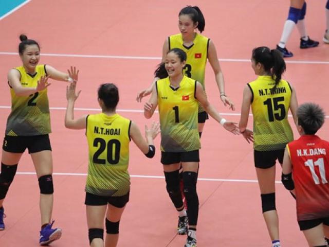 Trực tiếp bóng chuyền nữ U23 Việt Nam - U23 Triều Tiên: Nỗ lực bất thành (KT)